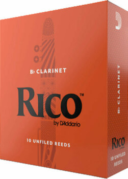 Тръстикова пластинка за кларинет Rico 2 Тръстикова пластинка за кларинет - 1