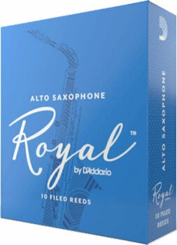 Alto Saxophone Reed Royal By D'Addario Royal 2.5 Alto Saxophone Reed - 1