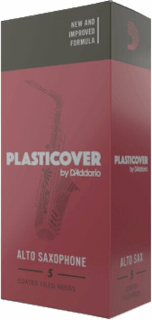 Тръстикова пластинка за алт саксофон Rico plastiCOVER 2 Тръстикова пластинка за алт саксофон