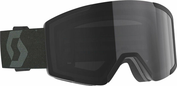 Ski Goggles Scott Shield Mineral Black/Solar Black Chrome Ski Goggles - 1