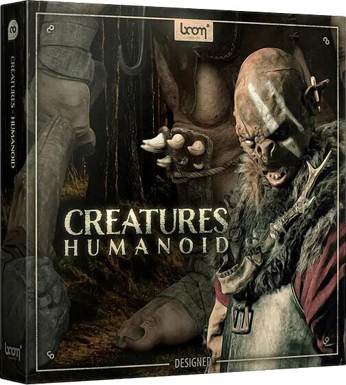 Colecții Sampleuri și Sunete BOOM Library Creatures Humanoid DESIGNED (Produs digital)