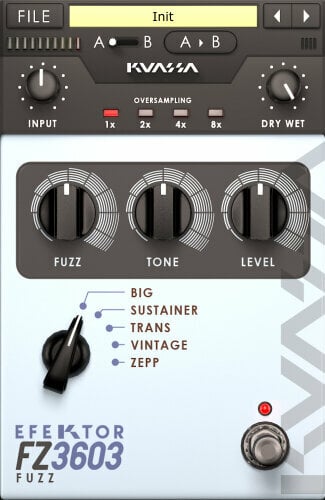 Tonstudio-Software Plug-In Effekt KUASSA Efektor FZ3603 Fuzz (Digitales Produkt)