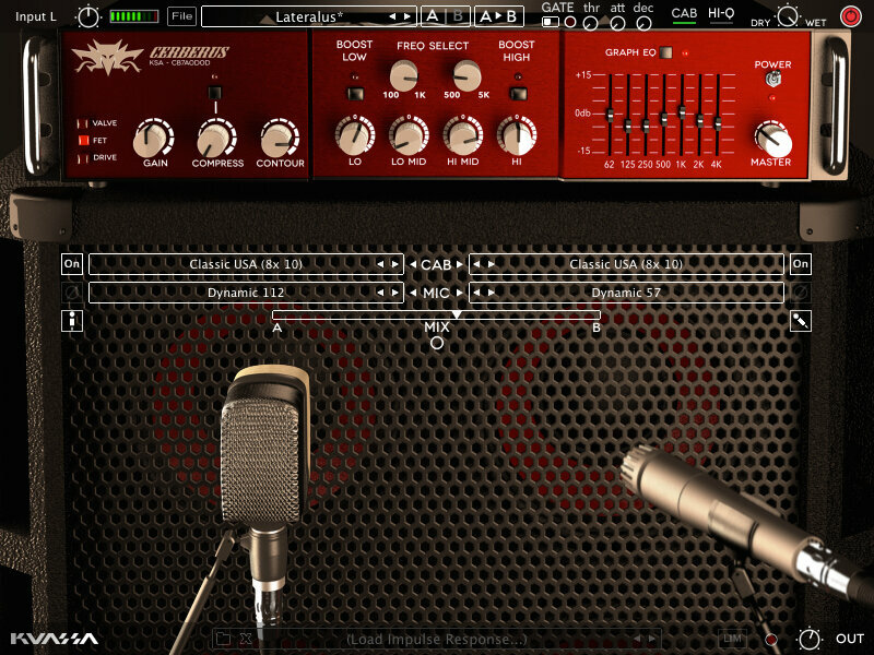 Studio software plug-in effect KUASSA Cerberus Bass Amp (Digitaal product)