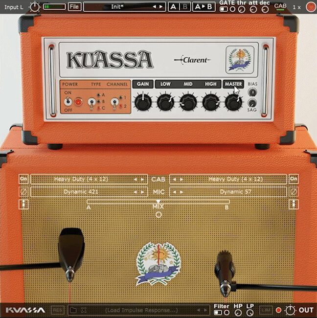 Plug-in de efeitos KUASSA Amplifikation Clarent (Produto digital)