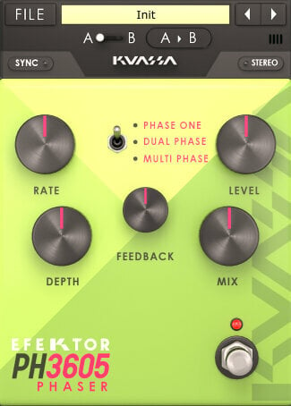 Tonstudio-Software Plug-In Effekt KUASSA Efektor PH3605 Phaser (Digitales Produkt)