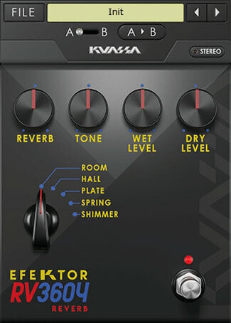 Tonstudio-Software Plug-In Effekt KUASSA Efektor RV3604 Reverb (Digitales Produkt)