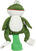 Visiere Daphne's Headcovers Driver Headcover Frog Frog