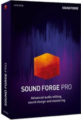 Glasbena programska oprema DAW MAGIX SOUND FORGE Pro 16 (Digitalni izdelek)