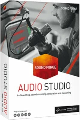 DAW софтуер за запис MAGIX SOUND FORGE Audio Studio 16 (Дигитален продукт)