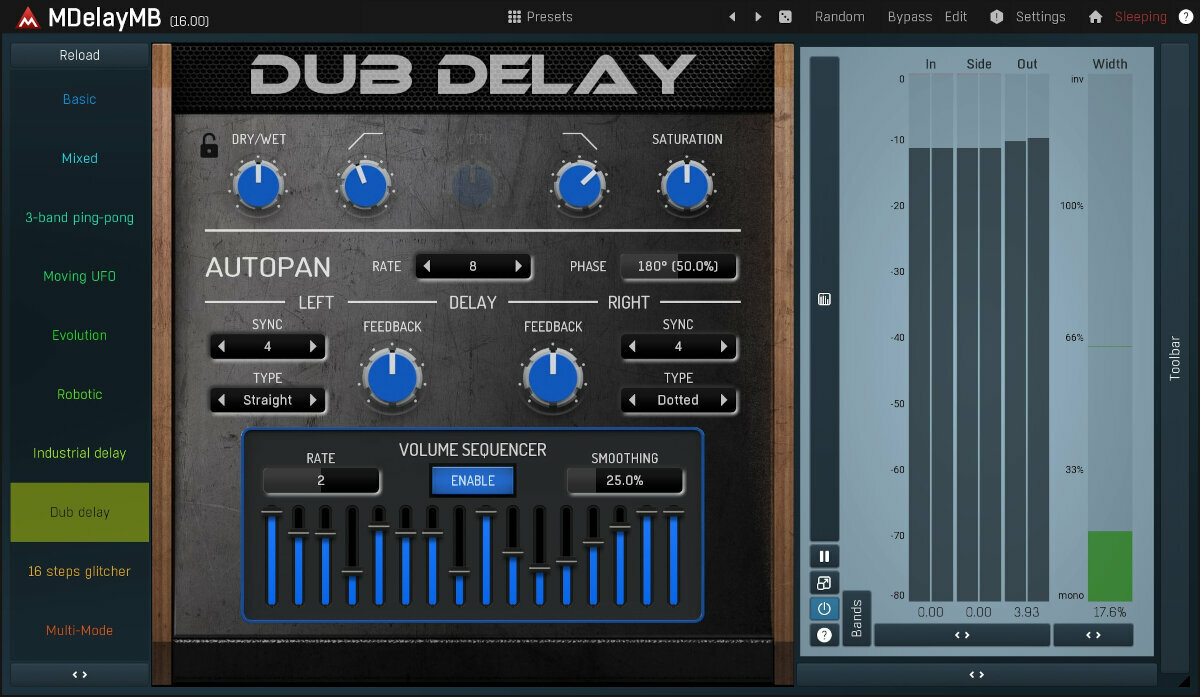 Tonstudio-Software Plug-In Effekt MELDA MDelayMB (Digitales Produkt)