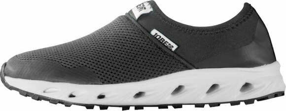 Mens Sailing Shoes Jobe Discover Slip-on Watersports Sneakers Black 5.5 - 1