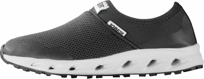 Mens Sailing Shoes Jobe Discover Slip-on Watersports Sneakers Black 6
