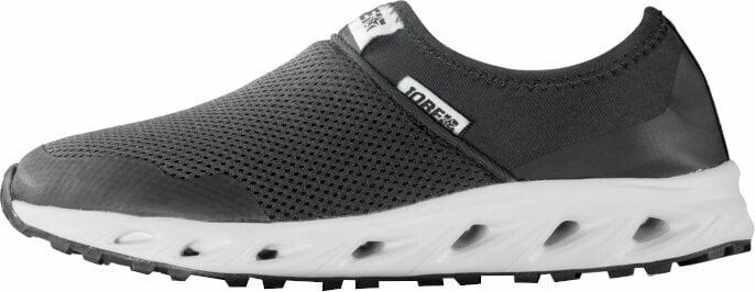 Mens Sailing Shoes Jobe Discover Slip-on Watersports Sneakers Black 8