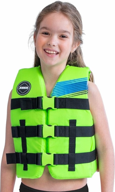 Buoyancy Jacket Jobe Nylon Life Vest Kids Lime Green