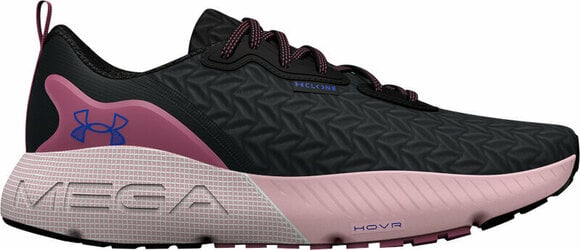 Calçado de corrida de estrada Under Armour Women's UA HOVR Mega 3 Clone Running Shoes Black/Prime Pink/Versa Blue 40 Calçado de corrida de estrada - 1
