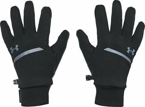 Løbehandsker Under Armour UA Storm Fleece Run Gloves Black/Reflective S Løbehandsker - 1