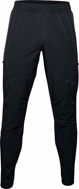 Fitness kalhoty Under Armour UA Unstoppable Cargo Pants Black M Fitness kalhoty