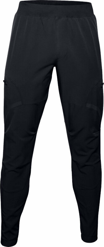 Fitness kalhoty Under Armour UA Unstoppable Cargo Pants Black L Fitness kalhoty