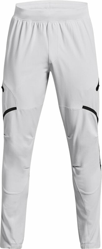 Fitness spodnie Under Armour UA Unstoppable Cargo Pants Halo Gray/Black S Fitness spodnie