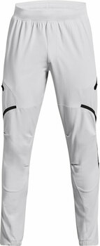 Calças de fitness Under Armour UA Unstoppable Cargo Pants Halo Gray/Black L Calças de fitness - 1