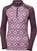 Sous-vêtements thermiques Helly Hansen W Lifa Merino Midweight 2-in-1 Graphic Half-zip Base Layer Amethyst Star Pixel XL Sous-vêtements thermiques