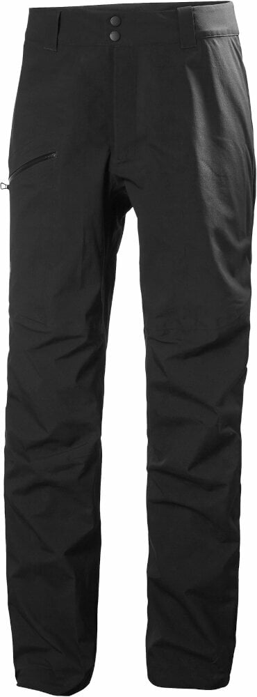 Outdoorové kalhoty Helly Hansen Verglas Infinity Shell Pants Black S Outdoorové kalhoty