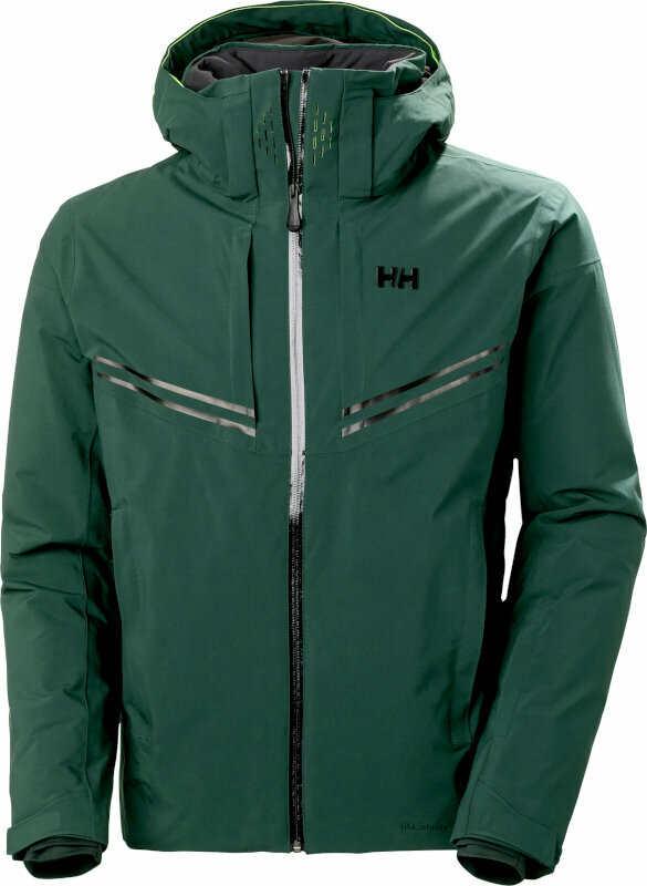 Каране на ски > Ски облекло > Ски якета Helly Hansen Alpha Infinity Jacket Darkest Spruce XL