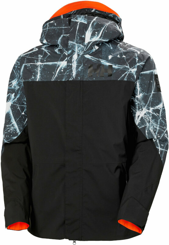 Lyžařská bunda Helly Hansen Ullr D Shell Ski Jacket Black Ice L