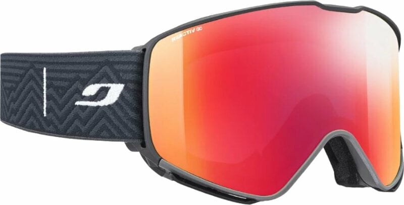 Ski Brillen Julbo Quickshift Ski Goggles Red/Gray Ski Brillen