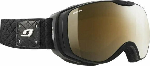 Ski Brillen Julbo Luna Ski Goggles Silver/Black Ski Brillen - 1