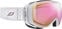 Ski-bril Julbo Luna Ski Goggles Pink/White Ski-bril