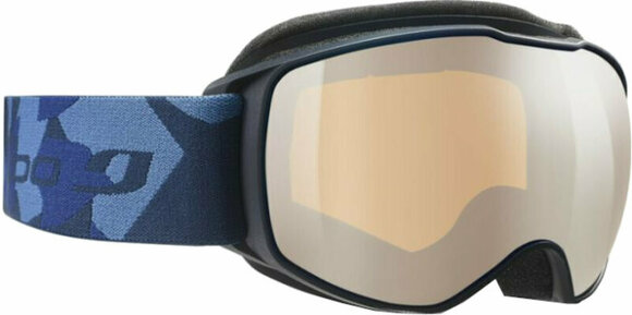 Ski Brillen Julbo Echo Ski Goggles Silver/Blue Ski Brillen - 1