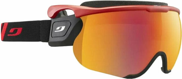 Ski Brillen Julbo Sniper Evo L Ski Goggles Orange Flash Red/Red/Black Ski Brillen - 1