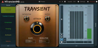 Tonstudio-Software Plug-In Effekt MELDA MTransientMB (Digitales Produkt)