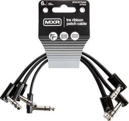 Patch kábel Dunlop MXR DCISTR06R Ribbon TRS Cable 3 Pack 15 cm Pipa - Pipa Patch kábel