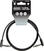 Verbindingskabel / patchkabel Dunlop MXR DCISTR3RR Ribbon TRS Cable Zwart 0,9 m Gewikkeld - Gewikkeld