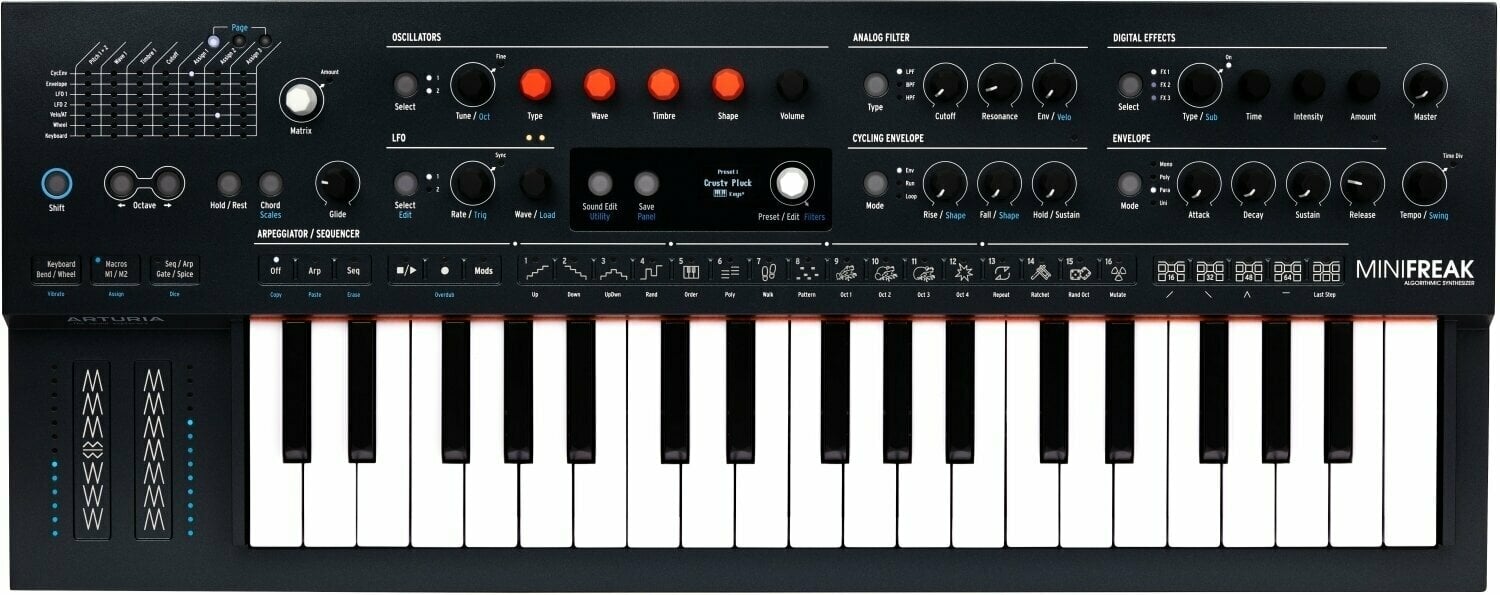 ARTURIA MINIFREAK シンセサイザー Arturia - MiniFreak