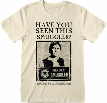 T-shirt Star Wars Have You Seen This Smuggler Natural 2XL T-shirt - 1