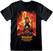 T-Shirt Stranger Things T-Shirt Eddie Rocks Unisex Black 2XL