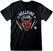 Koszulka Stranger Things Koszulka Hellfire Club Logo Black M