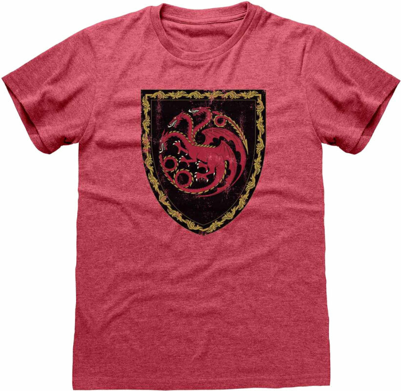 Shirt House Of The Dragon Shirt Targaryen Crest Red XL