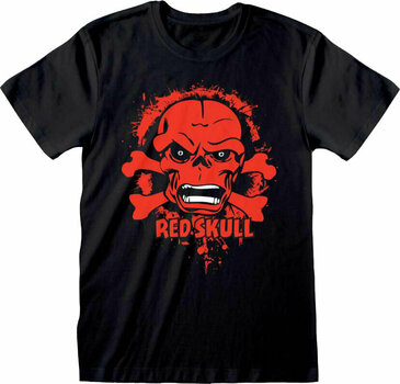 T-shirt Marvel Red Skull Black 2XL T-shirt - 1