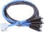 Cablu complet multicolor AVID DB25 - XLRF Digisnake 3,6 m