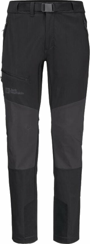 Spodnie outdoorowe Jack Wolfskin Ziegspitz Pants M Black 46 Spodnie outdoorowe