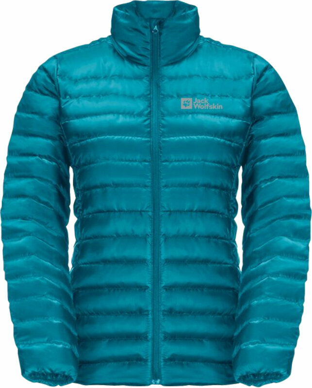 Udendørs jakke Jack Wolfskin Pack & Go Down W Freshwater Blue S Udendørs jakke