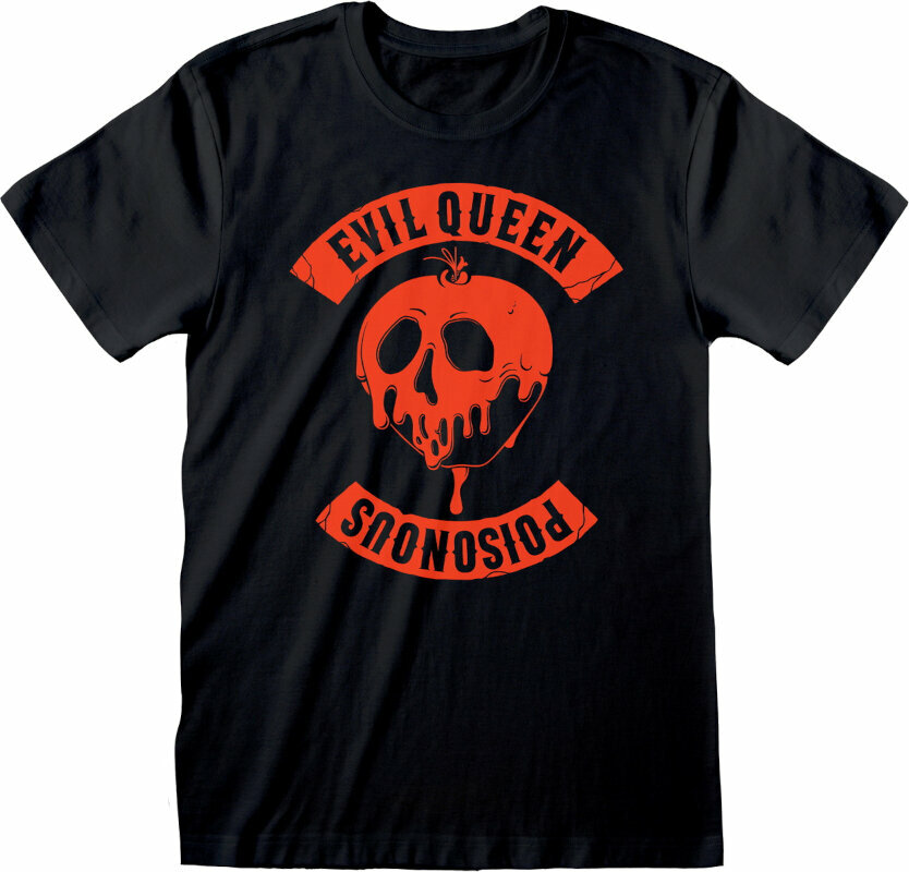 Skjorte Disney Villains Skjorte Villains Evil Queen Poisonous Black 2XL