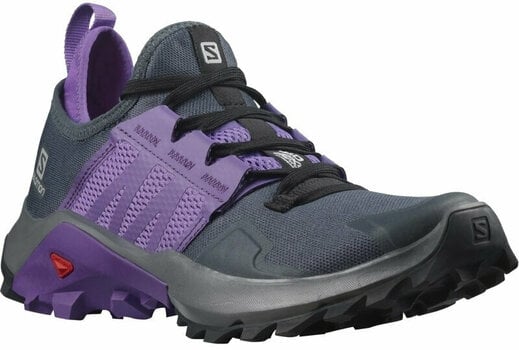 Трейл обувки за бягане
 Salomon Madcross W India Ink/Royal Lilac/Quiet Shade 38 Трейл обувки за бягане - 1