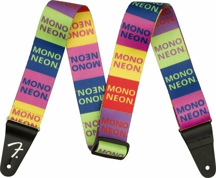 Textilgurte für Gitarren Fender MonoNeon Logo Strap - 1
