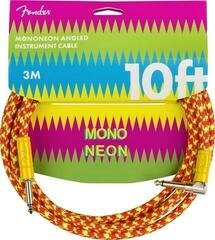 Instrumentenkabel Fender MonoNeon Instrument Cable 3 m Gerade Klinke - Winkelklinke Instrumentenkabel