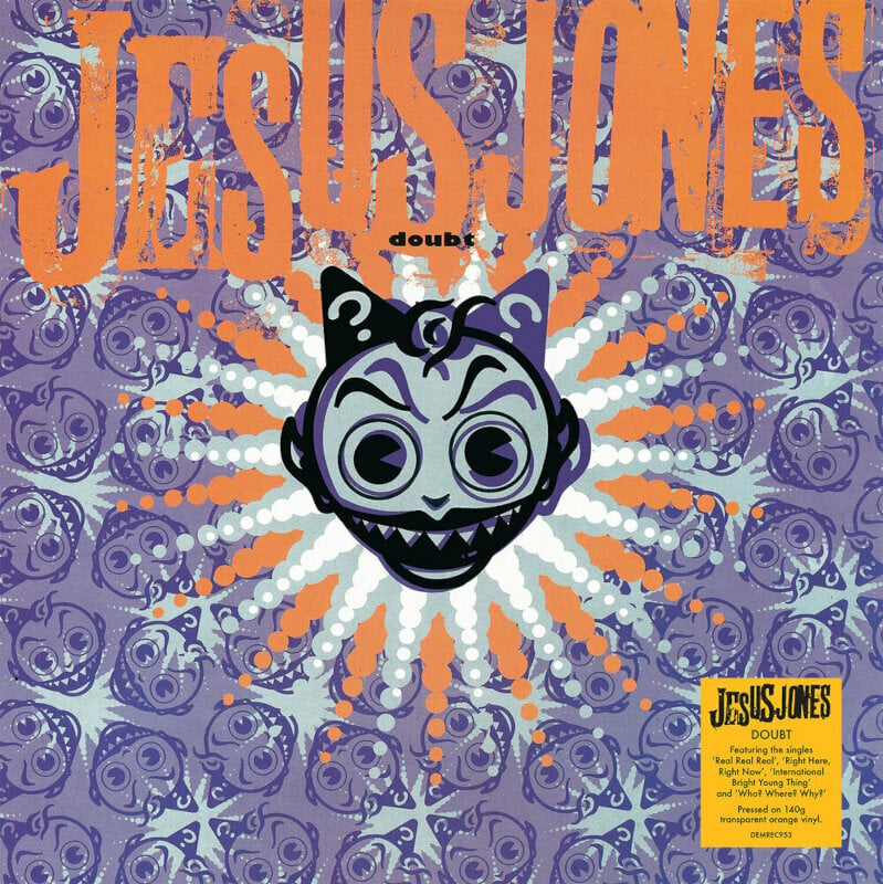 Vinylskiva Jesus Jones - Doubt (Translucent Orange Vinyl) (LP)